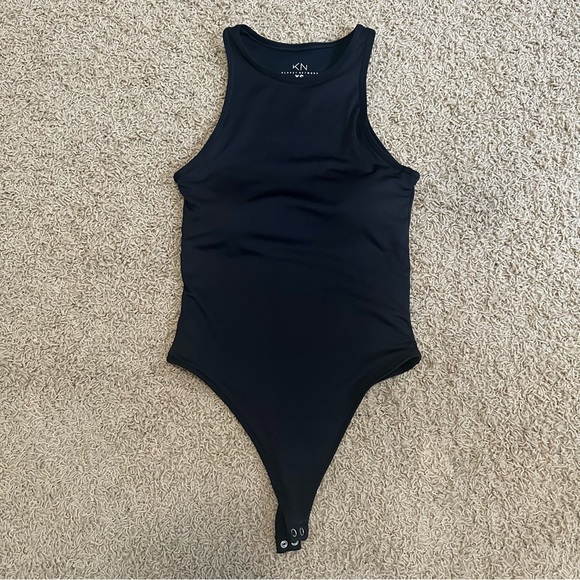 🖤 (NWOT) Klassy Network • Lux High Neck Bramisuit in Black - Picture 4 of 11